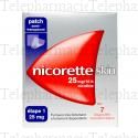 Nicoretteskin 25 mg/16 heures Bo&icirc;te de 7 sachets