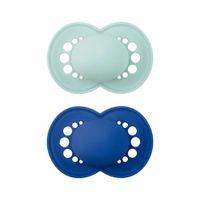 MAM Original duo sucettes +18 mois Couleur de la nature REF 68