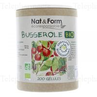 NAT & FORM Ecoresponsable - Busserole Bio 200 g&eacute;lules
