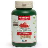NAT & FORM Levure de Riz Rouge & Gugulon 200 g&eacute;lules