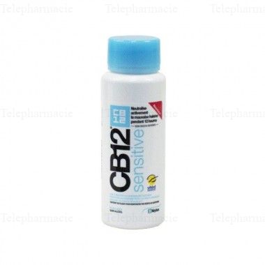 CB12 Sensitive complexe buccal go&ucirc;t menthe l&eacute;g&egrave;re flacon 250 ml