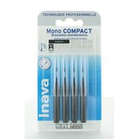 INAVA Brossettes interdentaires ISO0 &eacute;troits 0.6mm pack de 4