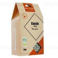 TISANES Cassis Bio Tis B/50g