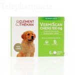 CLEMENT THEKAN Vermiscan 100mg chiots et petits chiens x6 comprimés