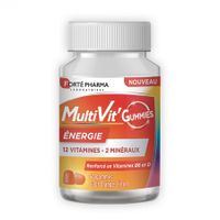 FORTE PHARMA MultiVit' Gummies x60 go&ucirc;t orange - citron