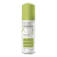 A-DERMA Biology Mousse nettoyante dermatologique bio 150ml