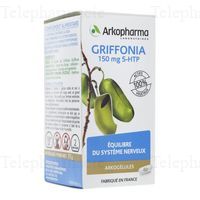 ARKOPHARMA Arkog&eacute;lules - EQUILIBRE du SYSTEME NERVEUX Griffonia 130 g&eacute;lules