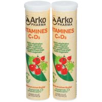 AZINC NATUREL VIT C D EFF X 20