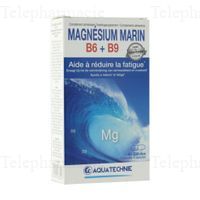 AQUATECHNIE Magn&eacute;sium Marin B6 + B9 40 g&eacute;lules