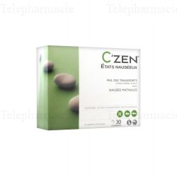 C'ZEN Etats Naus&eacute;eux 30 comprim&eacute;s