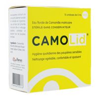 HORUS PHARMA CamoLid Eau florale de camomille matricaire 15 unidoses 50ml