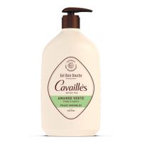 CAVAILLES Gel bain douche amande verte