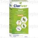 CLARIVER Solution buvable toux s&egrave;che enfant 175ml