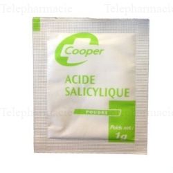 COOPER SALICYL AC SACH1G 100