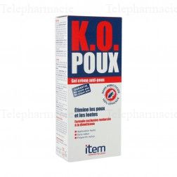 K.o. poux gel cr&egrave;me anti-poux 100ml