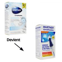 CRYOPHARMA Cryoth&eacute;rapie Traitement verrues des mains et des pieds