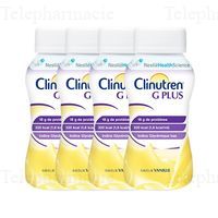 CLINUTREN G Plus Vanille 4x200ml