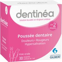 GILBERT Dentin&eacute;a Pouss&eacute;e dentaire r&eacute;cipients de 1ml 30 r&eacute;cipients