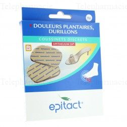 EPITACT Coussinets discrets douleurs plantaires durillons &agrave; l'epithelium 26 1 paire