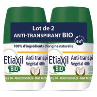 ETIAXIL Anti transpirant v&eacute;g&eacute;tal noix de coco bio 48h
