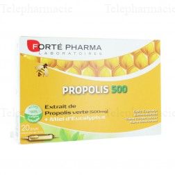 FORT&Eacute; PHARMA Propolis 500 ampoules 20x10ml