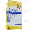 Freestyle Optium - 100 &eacute;lectrodes