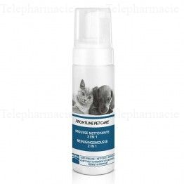 FRONTLINE PET CARE Mousse nettoyante 2 en 1 flacon pompe 150ml