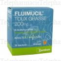 Fluimucil expectorant 200 mg adultes et enfants