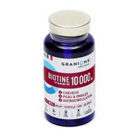 GRANIONS Immunit&eacute; & Energie - Biotine 10000&micro;g 60 comprim&eacute;s