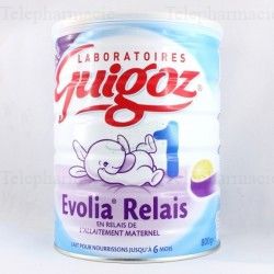 GUIGOZ 1 LAIT EVOLIA 800G