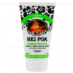 Gel douche exfoliant mono&iuml; et sable noir de Tahiti 150 ml