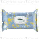KLORANE B&eacute;b&eacute; lingettes nettoyantes douces Grand mod&egrave;le (70 lingettes)