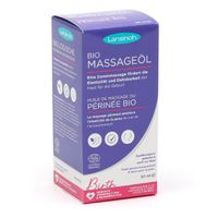 LANSINOH Huile massage p&eacute;rin&eacute;e bio 50ml