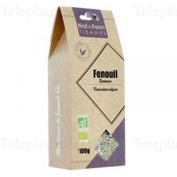 Les Tisanes Fenouil Semence Bio 100g
