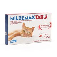 MILBEMAXTab Chat boite de 2 comprim&eacute;s