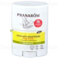 PRANAROM Aromapic - Stick anti-moustiques visage et corps Bio 20g
