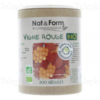 NAT&FORM VIGNE ROUGE BIO GEL