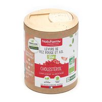 NAT & FORM Ecoresponsable - Levure de riz rouge et Ail Bio 30,2g
