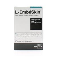 NHCO Dermatologie - L Emb&eacute;skin Peau grasse ou &agrave; imperfections x42 g&eacute;lules