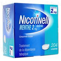 NICOTINELL menthe 2mg Bo&icirc;te de 204 comprim&eacute;s