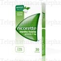NICORETTE Menthe fra&icirc;che 2 mg sans sucre Bo&icirc;te de 30 gommes
