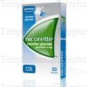NICORETTE Menthe glaciale 4 mg sans sucre Bo&icirc;te de 30 gommes