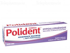 Cr&egrave;me fixative Polident&reg; Hypoallerg&eacute;nique