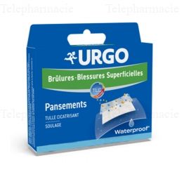 Pansements Waterproof Br&ucirc;lures et Blessures 4 unit&eacute;s