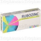 Rubozinc 15 mg Bo&icirc;te de 30 g&eacute;lules
