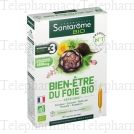 SANTAROME Bien-&Ecirc;tre du Foie Bio - H&eacute;patonic x20 ampoules