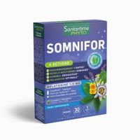 SANTAROME Somnifor 4 Actions M&eacute;latonine 1.9mg x30 Comprim&eacute;s