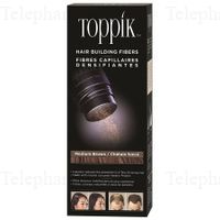 TOPPIK Fibre 12G CHATAIN FONCE
