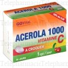 URGO Govital acerola 1000 &agrave; croquer 