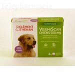 CLEMENT THEKAN Vermiscan chien 500mg vermifuges x4 comprimés